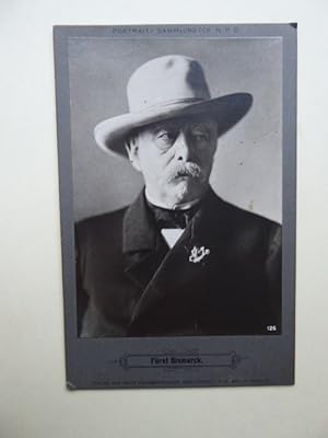 Fürst Bismarck. Fotografie. Portrait-Sammlung der N.P.G.