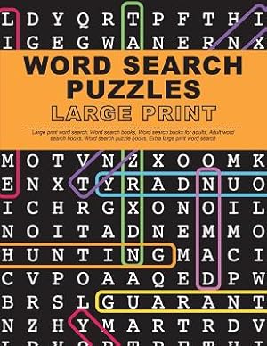 Immagine del venditore per Word Search Puzzles Large Print: Large Print Word Search, Word Search Books, Word Search Books for Adults, Adult Word Search Books, Word Search Puzzle (Paperback or Softback) venduto da BargainBookStores