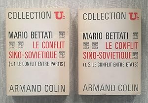 LE CONFLIT SINO-SOVIÉTIQUE. 2 Tomes