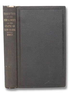 Seller image for Transactions of the Medical Society of the State of New York, for the Year 1867. for sale by Yesterday's Muse, ABAA, ILAB, IOBA