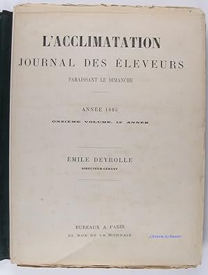 L'Acclimatation Journal des éleveurs