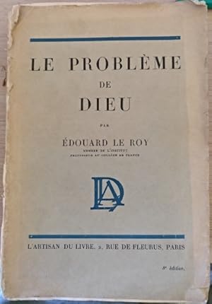 LE PROBLEME DE DIEU.