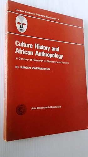 Immagine del venditore per Culture History and African Anthropology: A Century of Research in Germany and Austria (Uppsala Studies in Cultural Anthropology) venduto da Your Book Soon