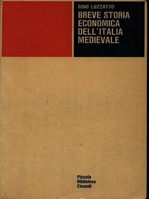 Bild des Verkufers fr Breve storia economica dell'Italia medievale zum Verkauf von Librodifaccia
