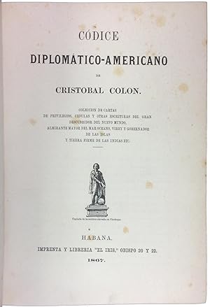 Códice Diplomático-Americano de Cristobal Colon