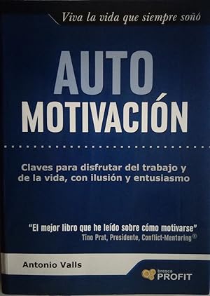 Imagen del vendedor de Automotivacin a la venta por Librera Ofisierra