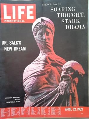 Imagen del vendedor de Life International Magazine April 22, 1963 Devices to control your brain a la venta por Herr Klaus Dieter Boettcher