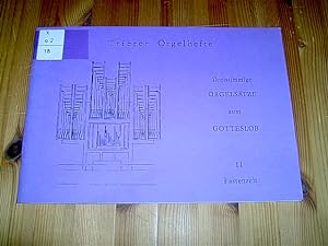 Trierer Orgelhefte. Dreistimmige Orgelsätze zum Gotteslob, Teil II: Fastenzeit.