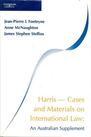 Imagen del vendedor de Harris - Cases and Materials on International Law: An Australian Supplement a la venta por Goulds Book Arcade, Sydney