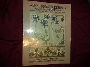 Bild des Verkufers fr Alpine Flower Designs for Artists and Craftsmen. zum Verkauf von BookMine