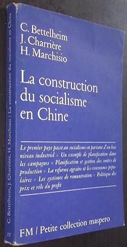 Seller image for La construction du socialisme en Chine for sale by Librera La Candela