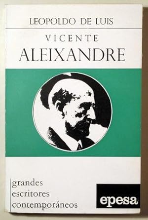 Seller image for VICENTE ALEIXANDRE - Madrid 1970 for sale by Llibres del Mirall