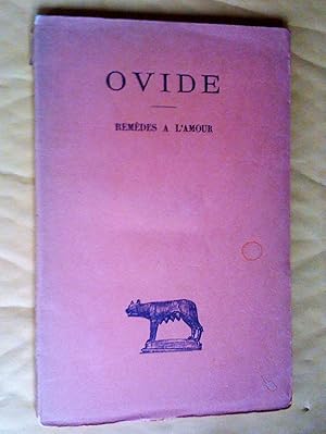 Remèdes à l'amour, Les produits de beauté pour le visage de la femme, Texte établi et traduit par...