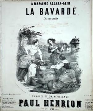 Seller image for La Bavarde. Chansonnette. Paroles de Ch,.M. Delange. No. 1. en R. Mezzo for sale by Paul van Kuik Antiquarian Music