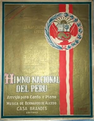Himno nacional del Peru. Arreglo para canto y piano