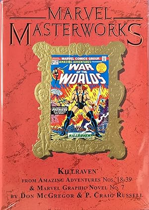 Seller image for MARVEL MASTERWORKS Vol. 265 (Gold Foil Variant) : KILLRAVEN from Amazing Adventures Nos. 18-39 & Marvel Graphic Novel No. 7 for sale by OUTSIDER ENTERPRISES