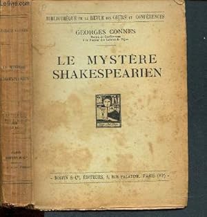 Bild des Verkufers fr Le mystre Shakespearien zum Verkauf von Le-Livre
