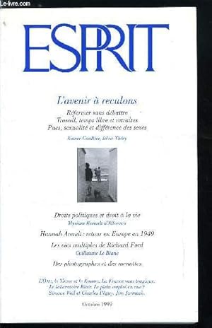 Image du vendeur pour Esprit n 257 - D'un Kosovo a l'autre, l'ONU, le Timor-Oriental et le Kosovo, Kosovo : ambiguits et perspectives du plan de paix par Georges Marie Chenu, L'Indonsie, troisime plus grande dmocratie du monde ? par Romain Bertrand, Droits politiques mis en vente par Le-Livre