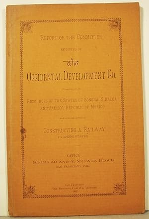 Report Of The Committee / Appointed By / The / Occidental Development Co. / To Inquire Into The /...