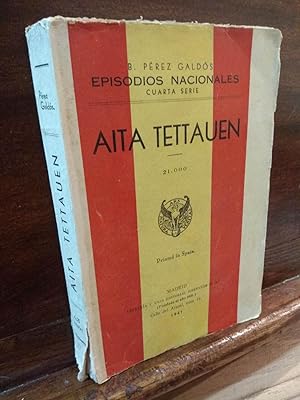 Seller image for Episodios Nacionales cuarta serie. Aita Tettauen for sale by Libros Antuano