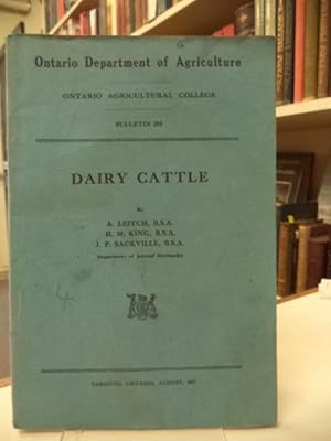 Dairy Cattle [Ontario Agricultural College. Bulletin, 253]