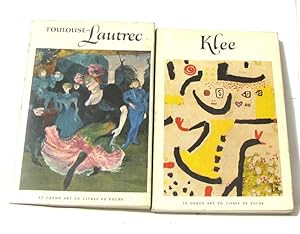 Seller image for Lot de 2 livres) Henri de toulouse-lautrec (1864-1901) - Klee (1879-1940) for sale by crealivres