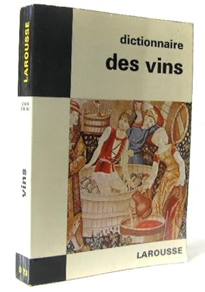 Image du vendeur pour Dictionnaire des vins mis en vente par crealivres