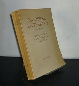 Bild des Verkufers fr Moderne litteratur efter 1914. Skandinavien, England, Frankrig, Tyskland, Italien, Rusland, U.S.A. Redigeret af Carl Stief. zum Verkauf von Antiquariat Kretzer