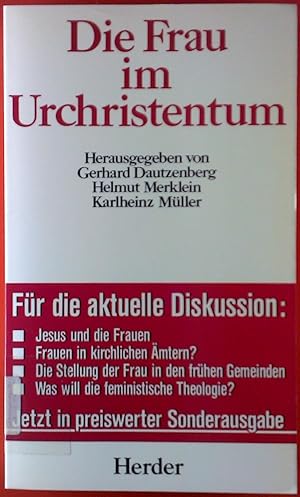 Imagen del vendedor de Die Frau im Christentum. a la venta por biblion2