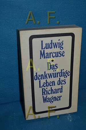 Bild des Verkufers fr Das denkwrdige Leben des Richard Wagner. Ludwig Marcuse / Diogenes-Taschenbcher , 21, 4 zum Verkauf von Antiquarische Fundgrube e.U.