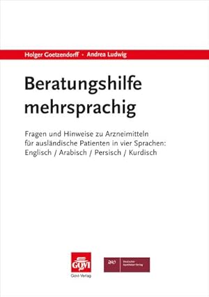 Imagen del vendedor de Beratungshilfe mehrsprachig a la venta por Versandbuchhandlung Kisch & Co.