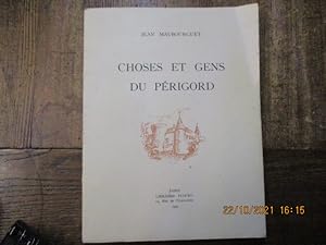 Seller image for Choses et gens du Prigord. for sale by LE MUSEE DU LIVRE