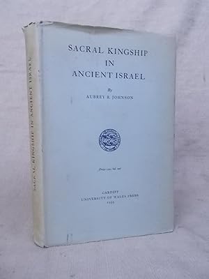 Bild des Verkufers fr SACRAL KINGSHIP IN ANCIENT ISRAEL zum Verkauf von Gage Postal Books