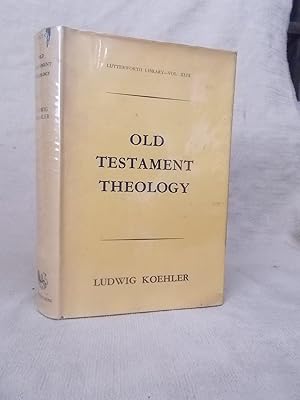 Seller image for OLD TESTAMENT THEOLOGY for sale by Gage Postal Books