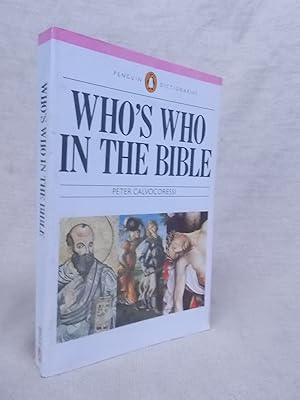 Seller image for WHO'S WHO IN THE BIBLE for sale by Gage Postal Books