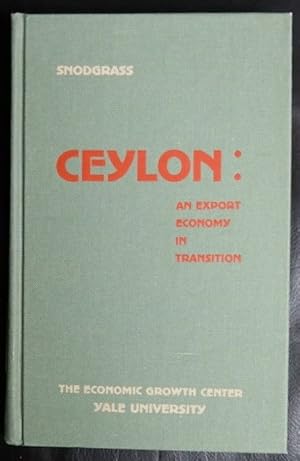 Seller image for Ceylon: an Export Economy in Transition for sale by GuthrieBooks