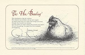 The Hen Brooding (broadside poem)