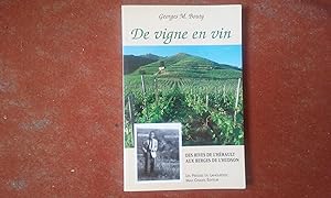 Seller image for Des rives de l'Hrault aux berges de l'Hudson - Tome 3 : De vigne en vin for sale by Librairie de la Garenne