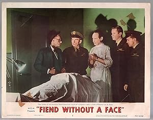 Image du vendeur pour Fiend Without A Face #2 1958-11 X 14 horror lobby card-horror victim-G mis en vente par DTA Collectibles