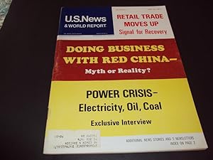 US News World Report May 10 1971 Power Crisis- Electricity, Oil and Coal