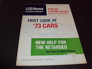 US News World Report Sep 18 1972 New Help For The Retarded
