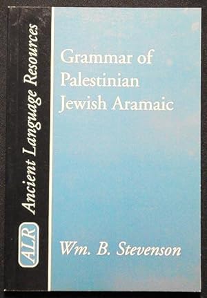 Grammar of Palestinian Jewish Aramaic