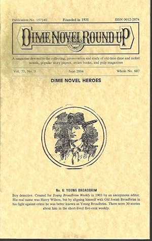 Imagen del vendedor de DIME NOVEL ROUND-UP: June 2004 a la venta por Books from the Crypt