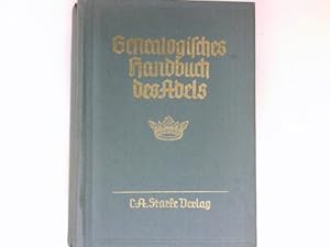 Genealogisches Handbuch der adeligen Häuser, B Band IV : Genealogisches Handbuch des Adels, Band 20.