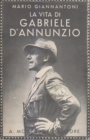 Seller image for La vita di Gabriele D'Annunzio for sale by i libri di Prospero (ILAB - ALAI)