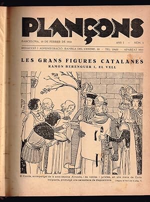 Plançons. Publicacio desenal de la jovenalla catalana 1933