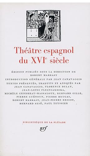 Théâtre espagnol du XVIe siècle