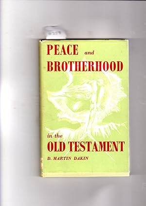Imagen del vendedor de Peace and brotherhood in the Old Testament a la venta por Gwyn Tudur Davies
