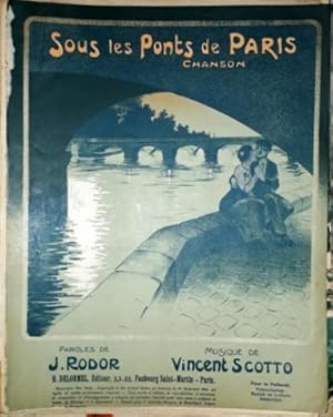 Seller image for Sous les ponts de Paris. Chanson. Paroles de J. Rodor. Version pialo seul for sale by Paul van Kuik Antiquarian Music