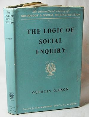 Immagine del venditore per The Logic of Social Enquiry venduto da The BookChase